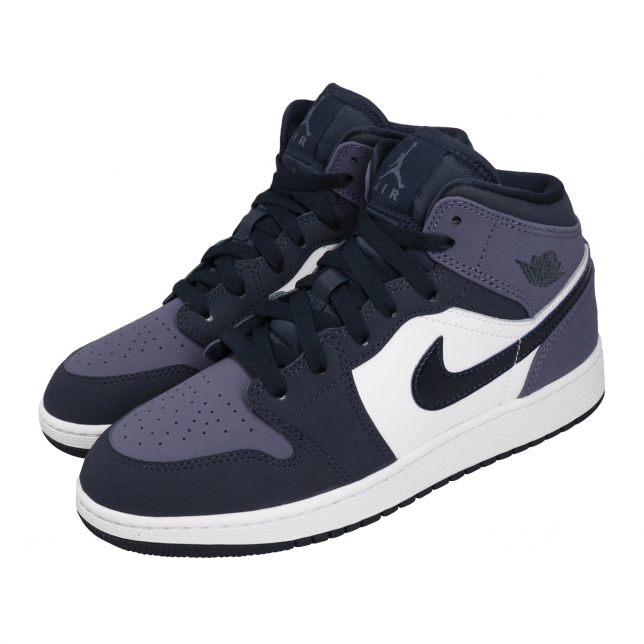 Air Jordan 1 Mid GS Obsidian