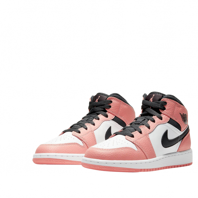 air jordan 1 mid gs pink quartz womens