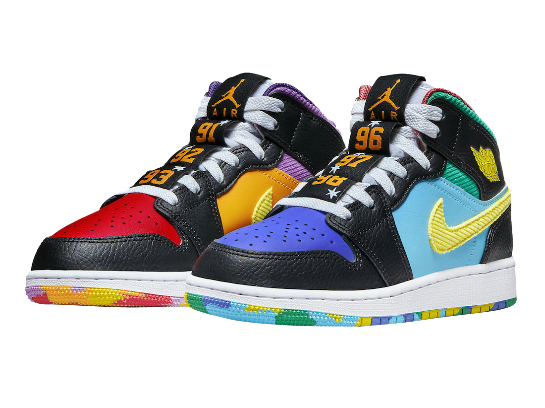 Air Jordan 1 Mid GS Six Championships