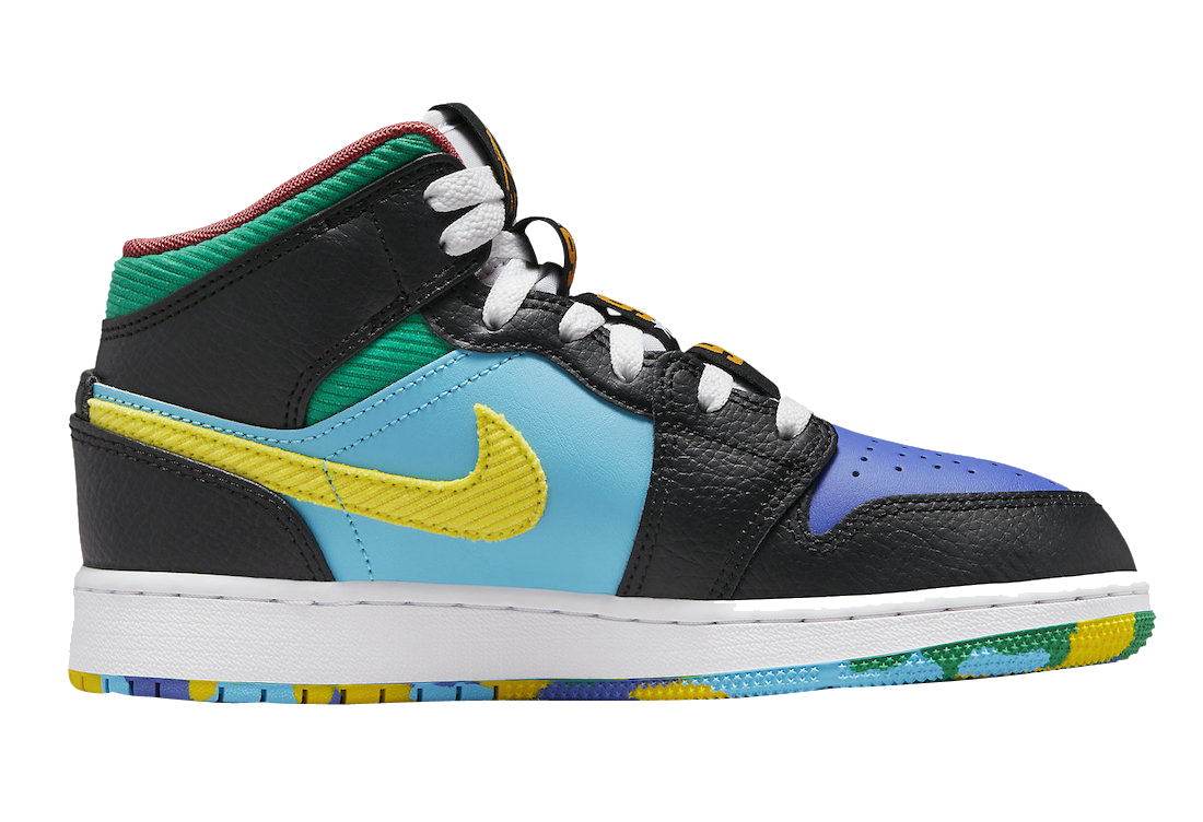 Air Jordan 1 Mid GS Six Championships