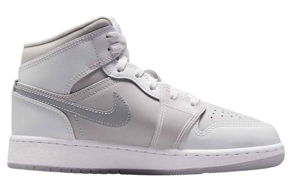 Air Jordan 1 Mid GS Summit White / Photon Dust