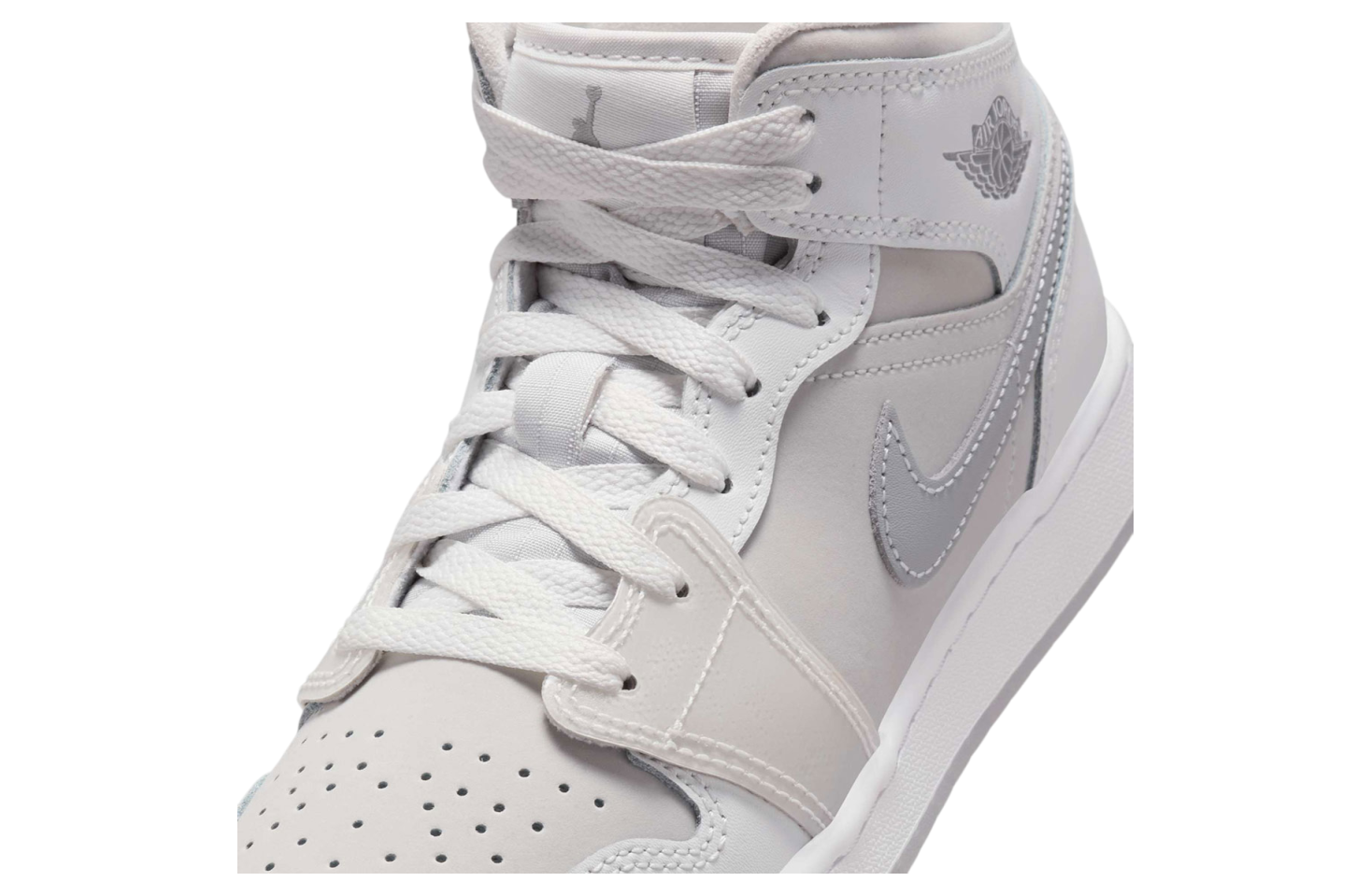 Air Jordan 1 Mid GS Summit White / Photon Dust