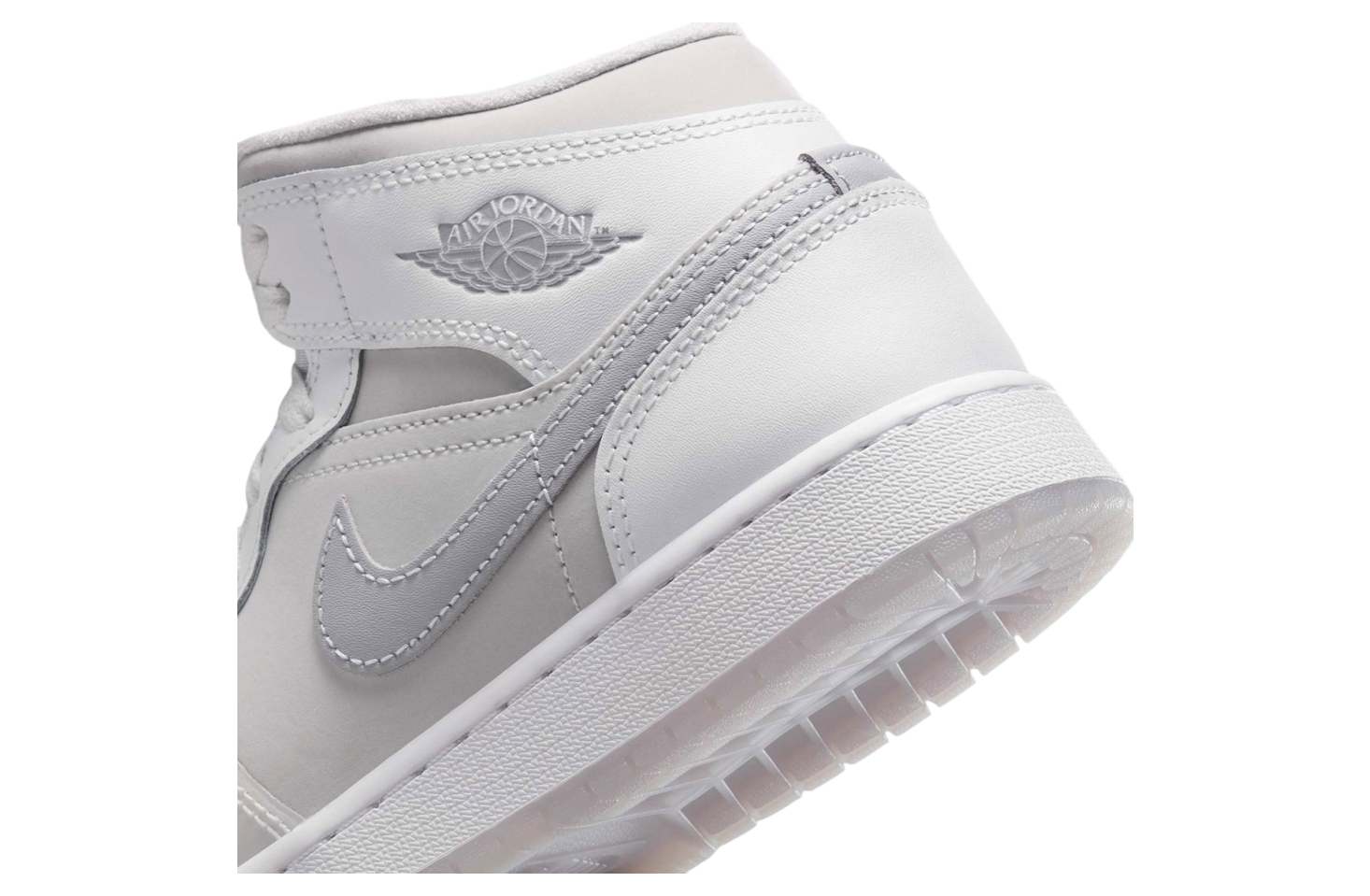 Air Jordan 1 Mid GS Summit White / Photon Dust