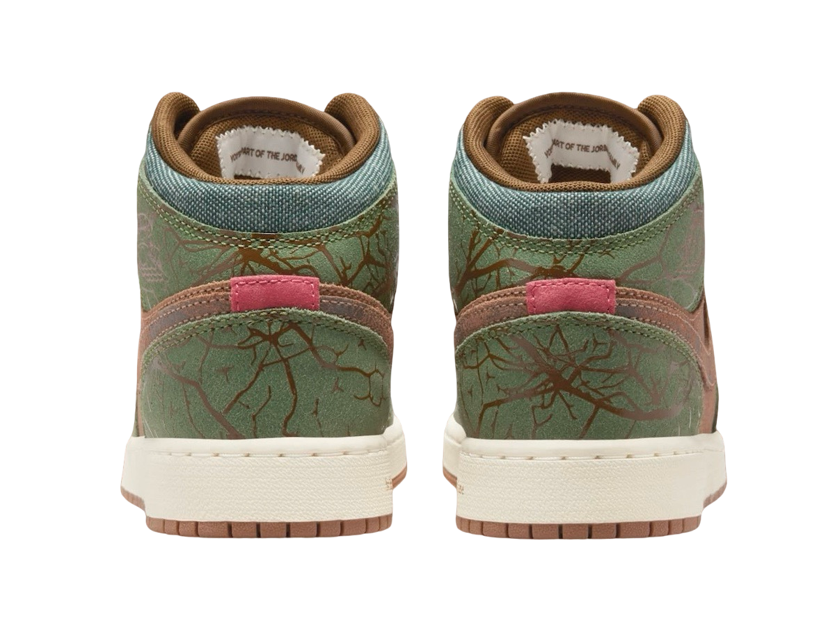 Air Jordan 1 Mid GS Treeline