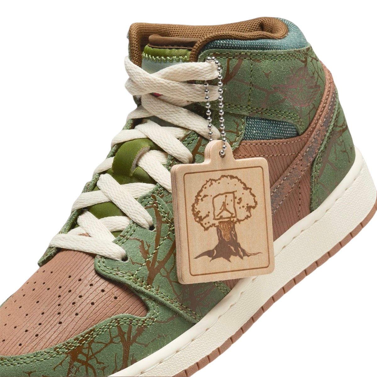 Air Jordan 1 Mid GS Treeline