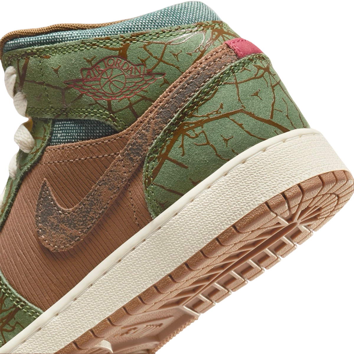 Air Jordan 1 Mid GS Treeline