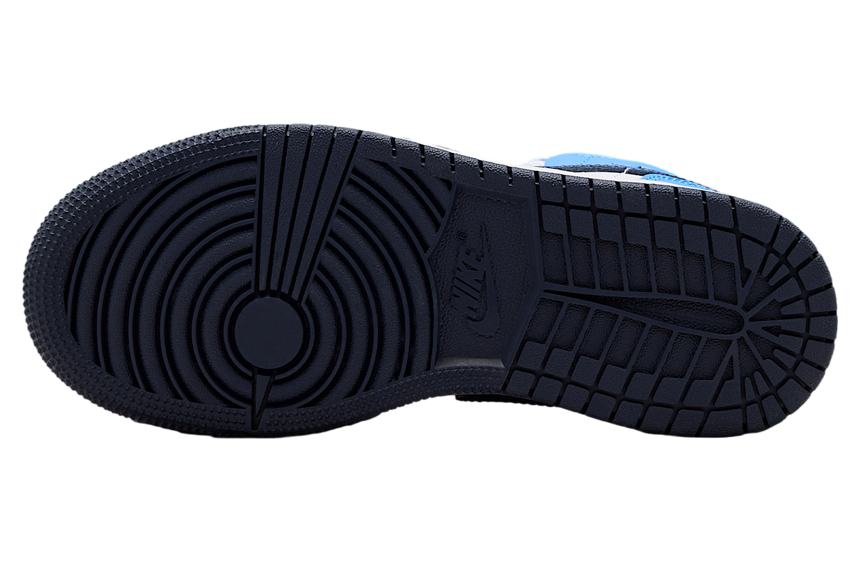 Air Jordan 1 Mid GS University Blue / White