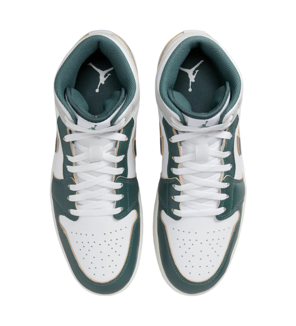 Air Jordan 1 Mid Oxidized Green