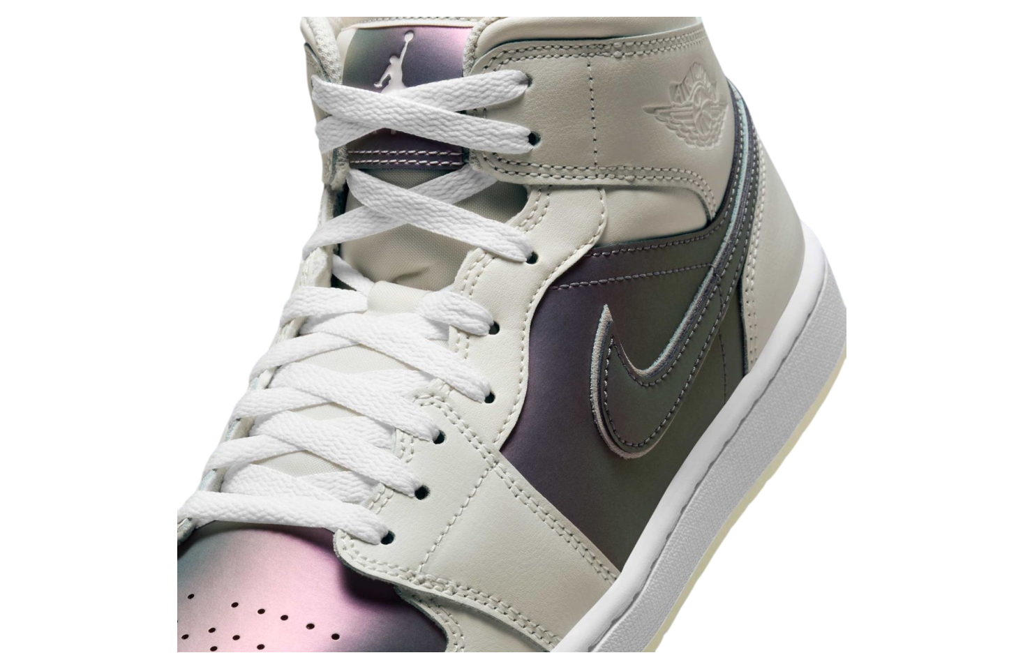 Air Jordan 1 Mid Phantom / White