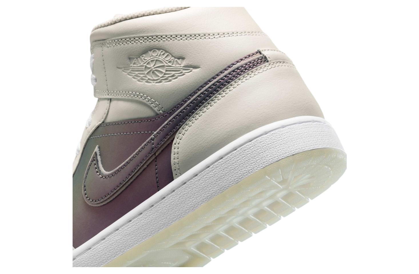 Air Jordan 1 Mid Phantom / White