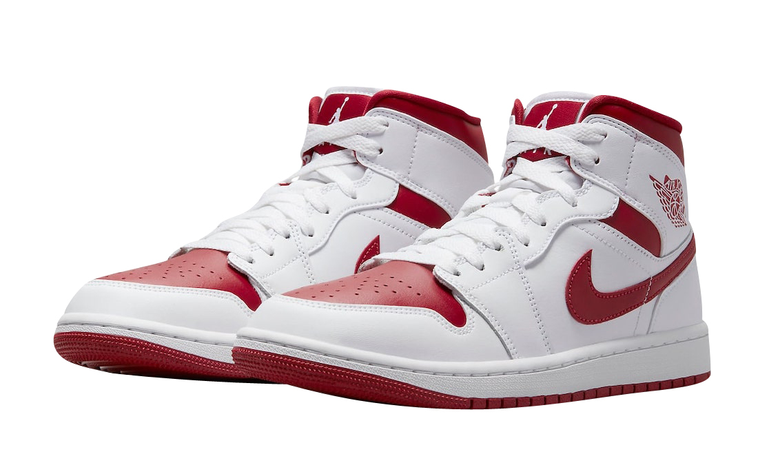 Air Jordan 1 Mid Red Toe