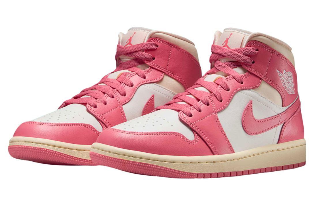 Air Jordan 1 Mid Sail / Guava Ice