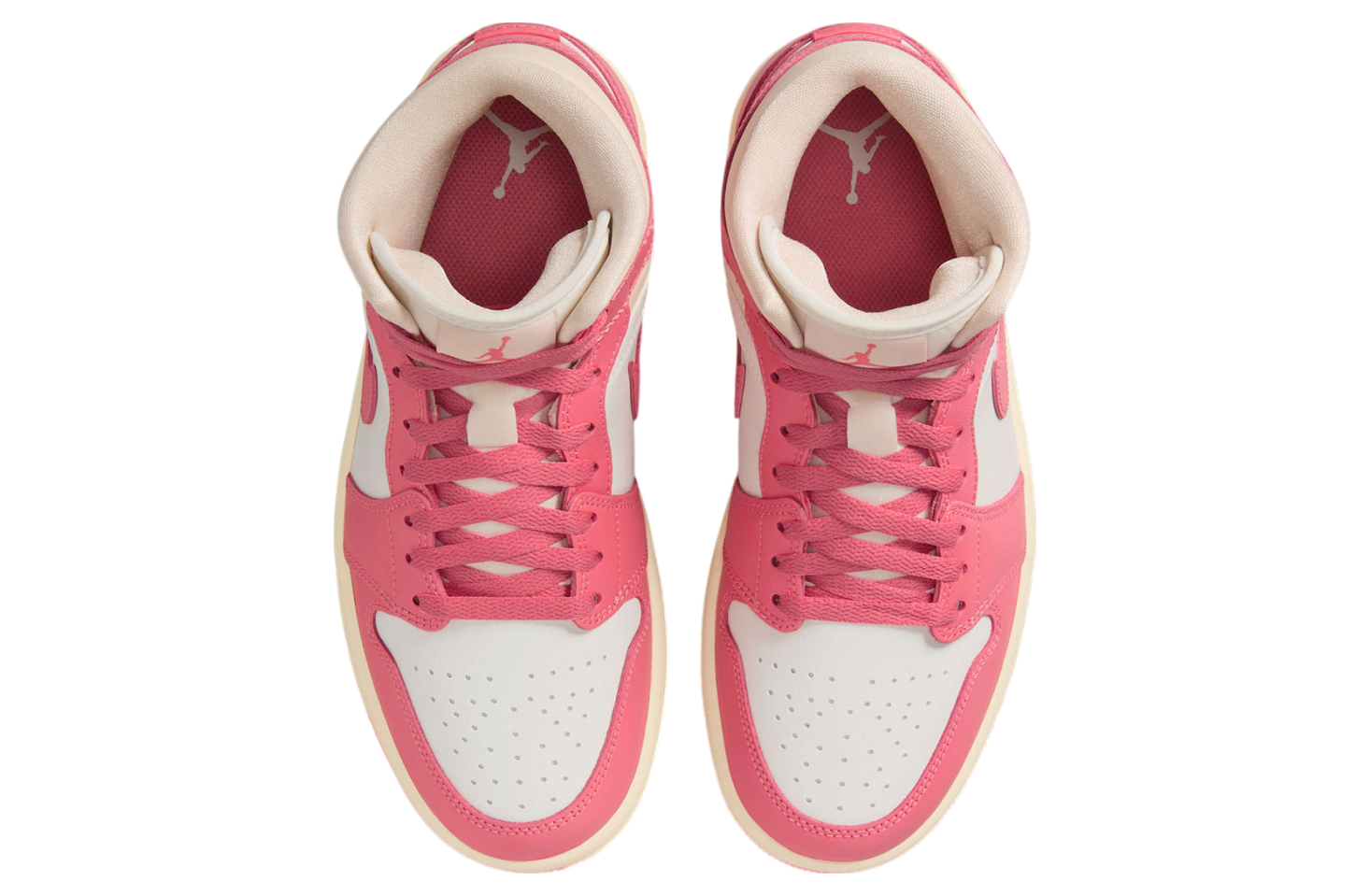 Air Jordan 1 Mid Sail / Guava Ice