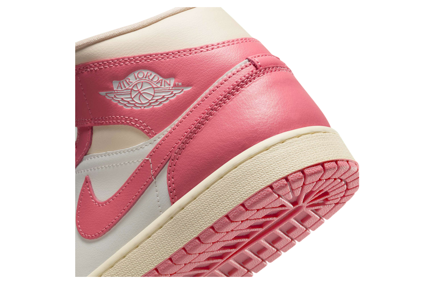 Air Jordan 1 Mid Sail / Guava Ice