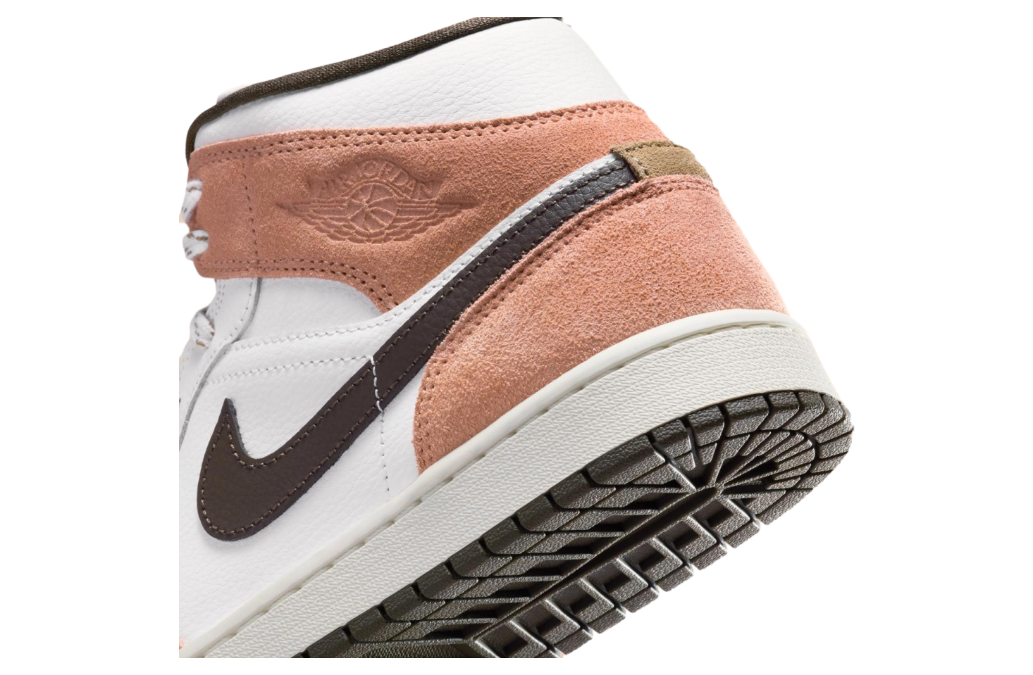 Air Jordan 1 Mid Sail / Light Cognac