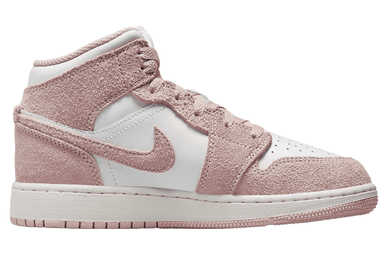 Air Jordan 1 Mid SE GS White / Legend Pink