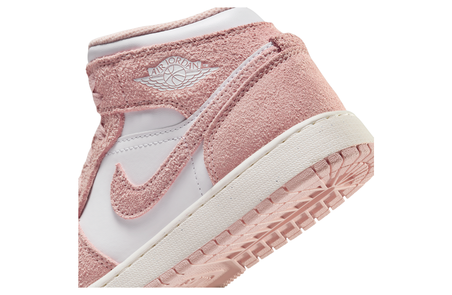 Air Jordan 1 Mid SE GS White / Legend Pink