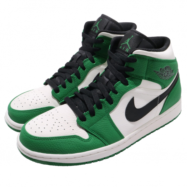 black green and white jordan ones