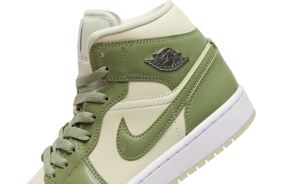 Air Jordan 1 Mid Sea Glass / Oil Green