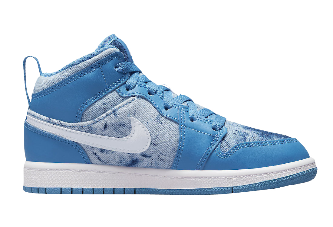 Air Jordan 1 Mid Washed Denim