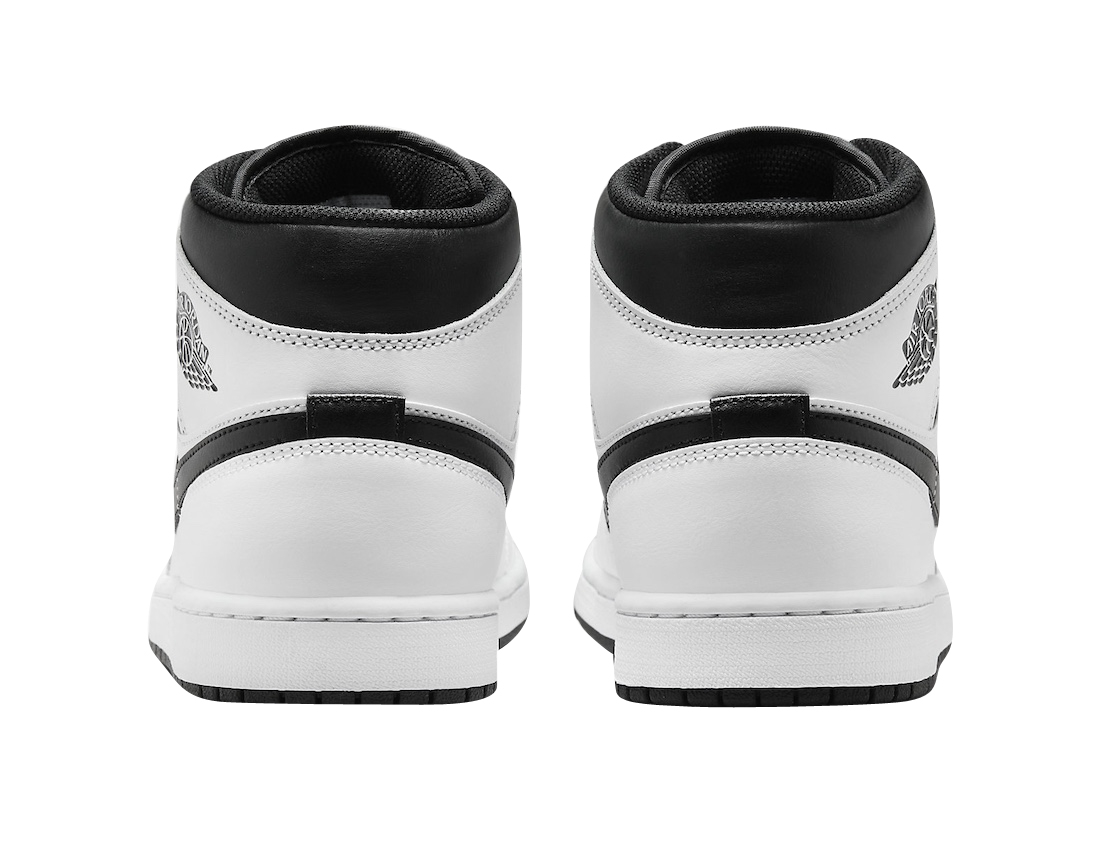 Air Jordan 1 Mid White Black