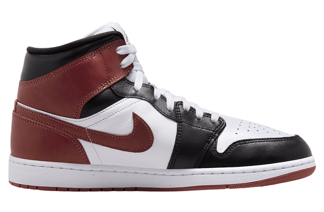Air Jordan 1 Mid White / Dark Pony