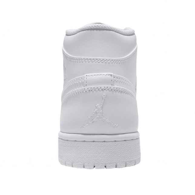 Air Jordan 1 Mid White Pure Platinum 554724104