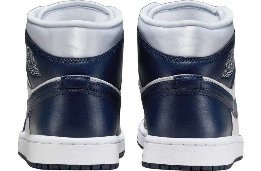 Air Jordan 1 Mid WMNS Football Grey / Midnight Navy