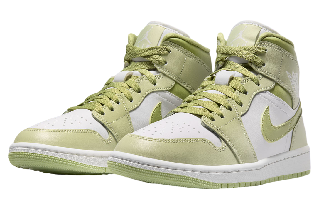 Air Jordan 1 Mid WMNS Olive Aura