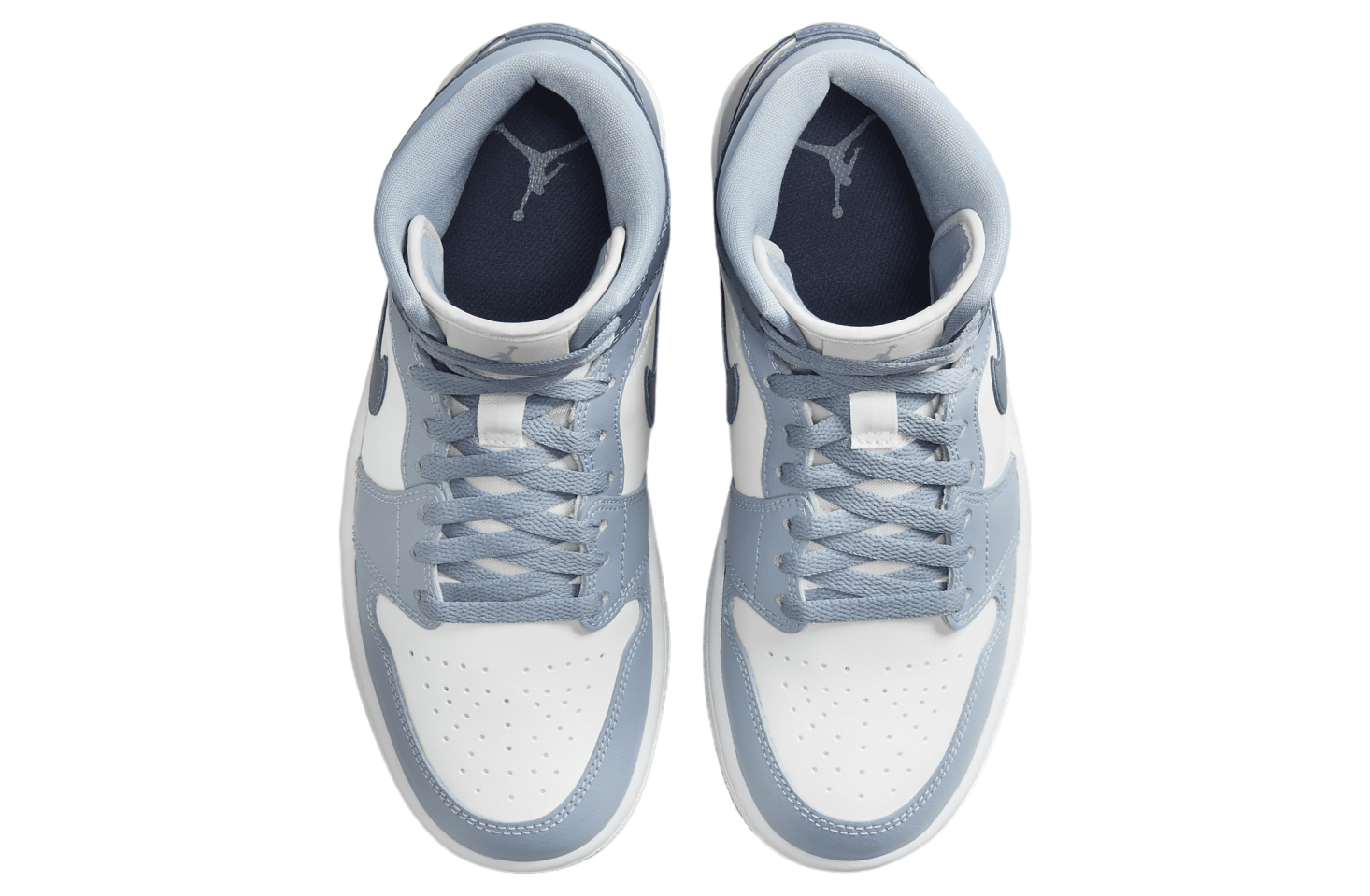 Air Jordan 1 Mid WMNS Sail / Blue Grey / Diffused Blue