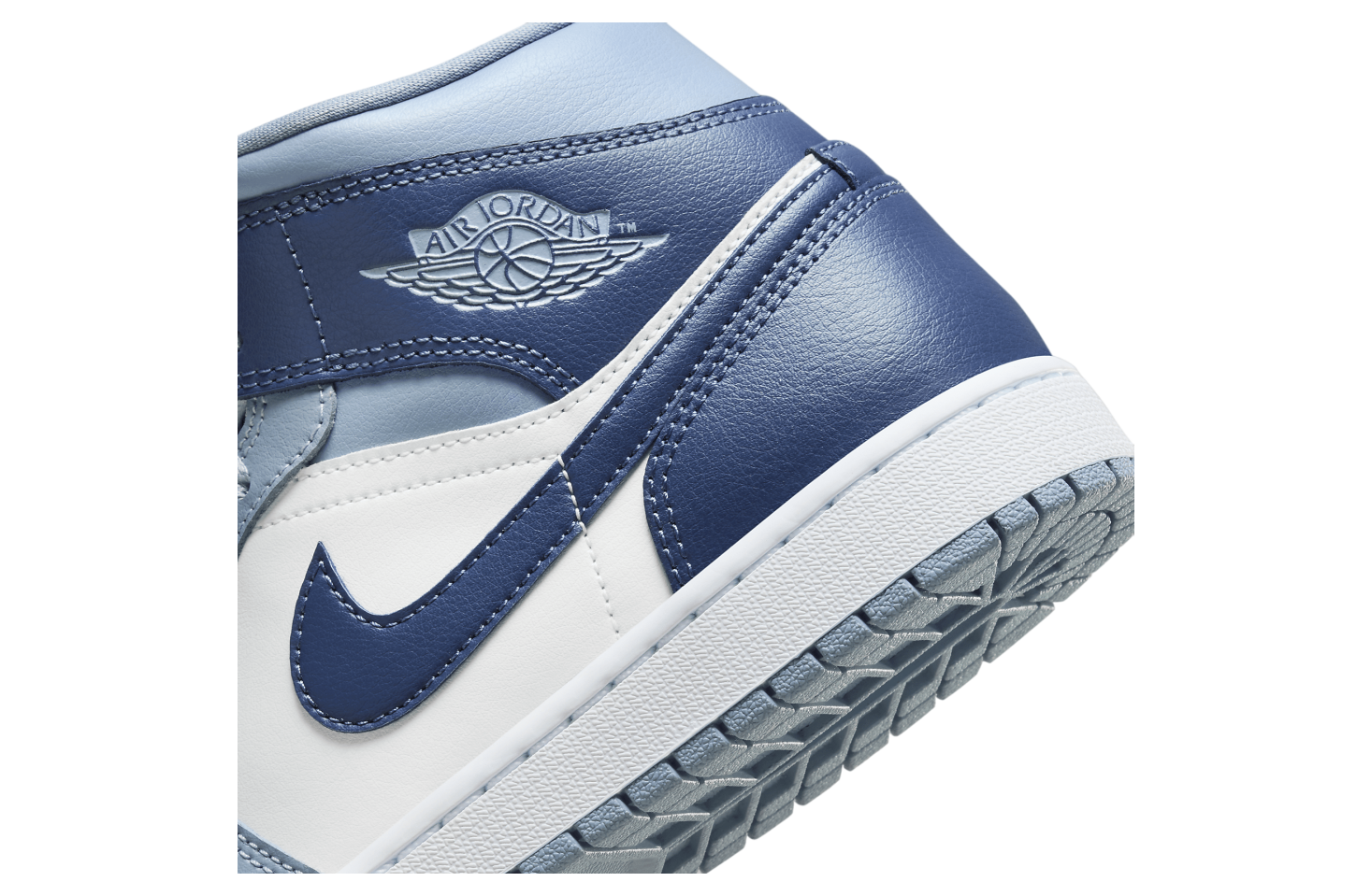 Air Jordan 1 Mid WMNS Sail / Blue Grey / Diffused Blue