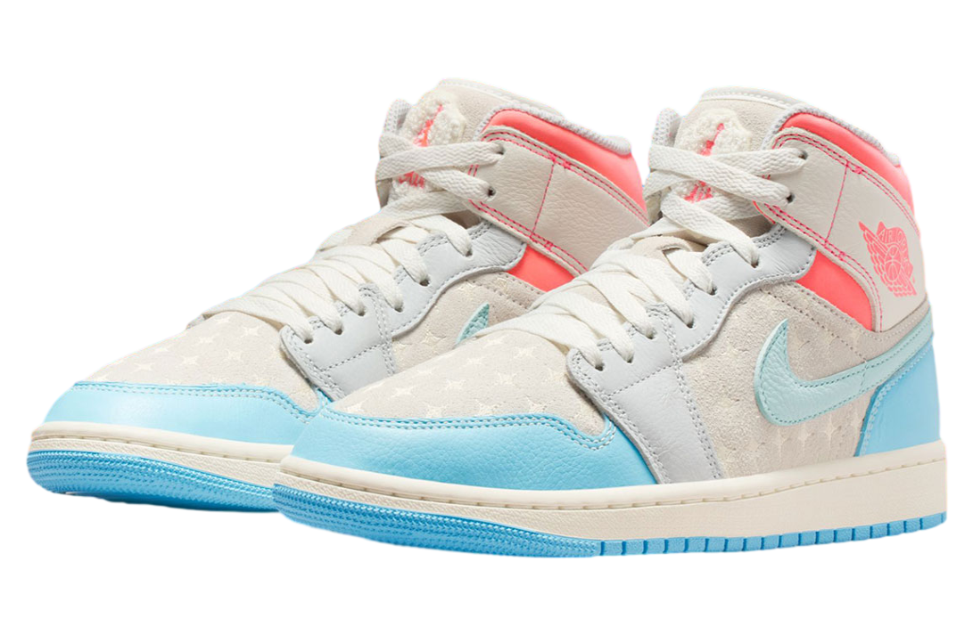 Air Jordan 1 Mid WMNS Sail / Hot Lava
