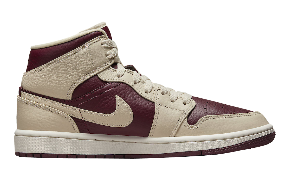 Air Jordan 1 Mid WMNS Split Beach Cherrywood