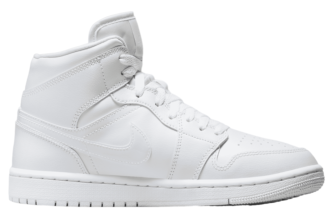 Air Jordan 1 Mid WMNS White / White