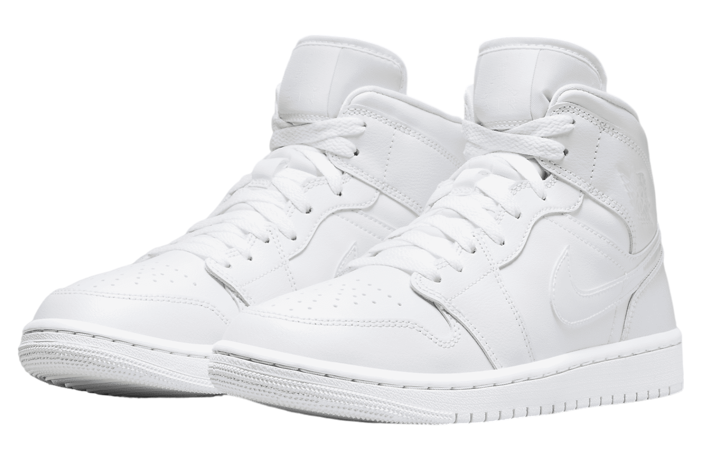 Air Jordan 1 Mid WMNS White / White