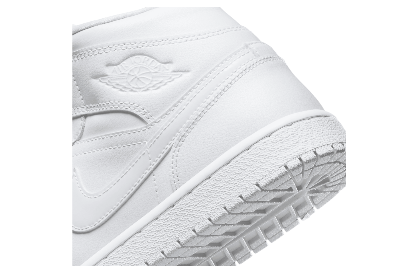 Air Jordan 1 Mid WMNS White / White