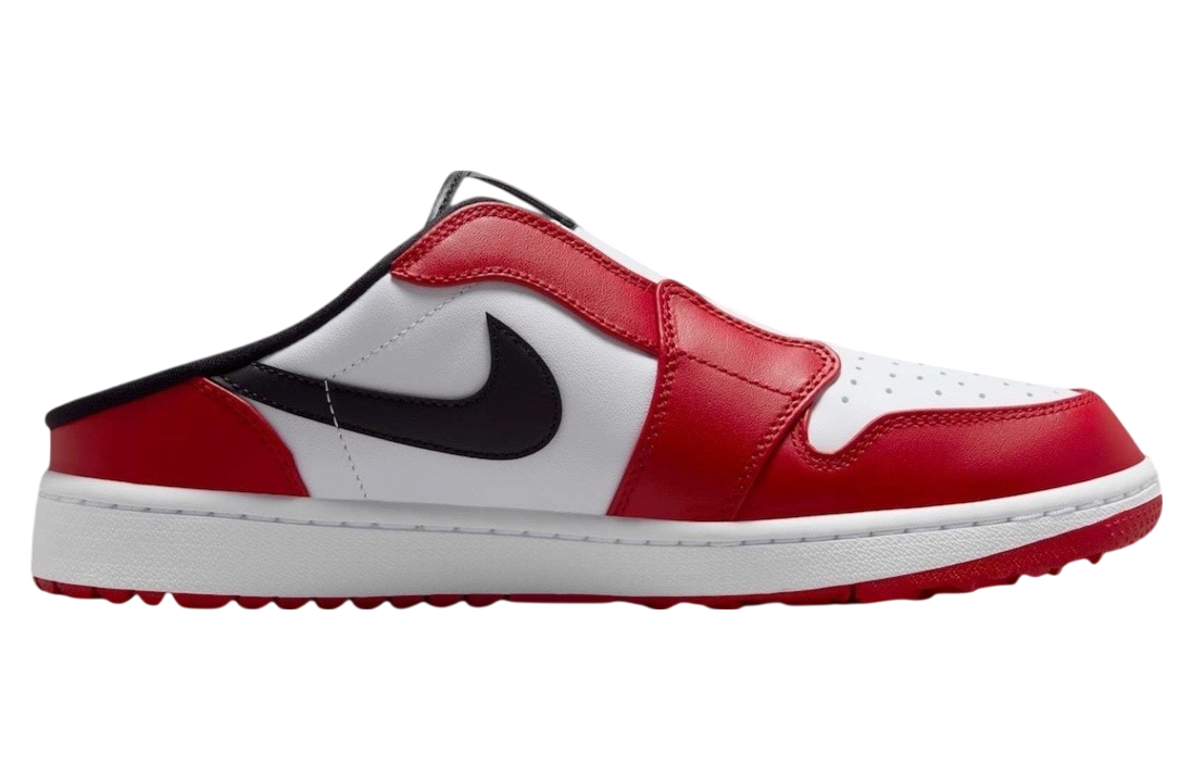 Air Jordan 1 Mule Golf Chicago White / Varsity Red