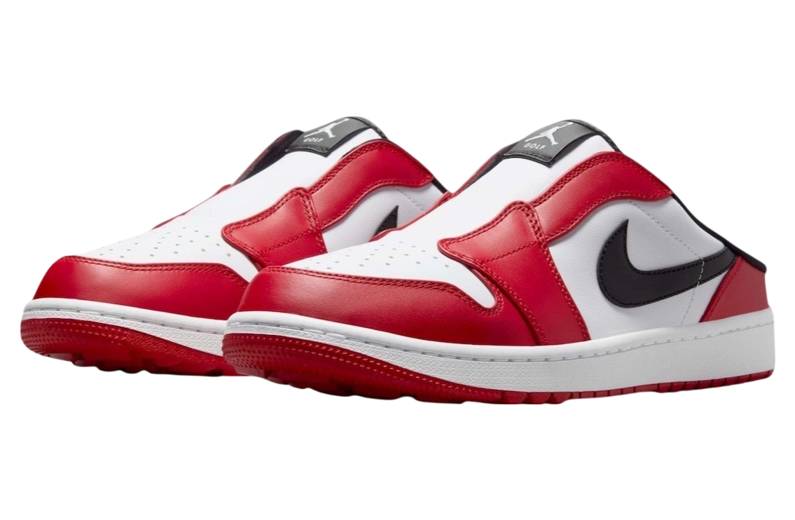 Air Jordan 1 Mule Golf Chicago White / Varsity Red