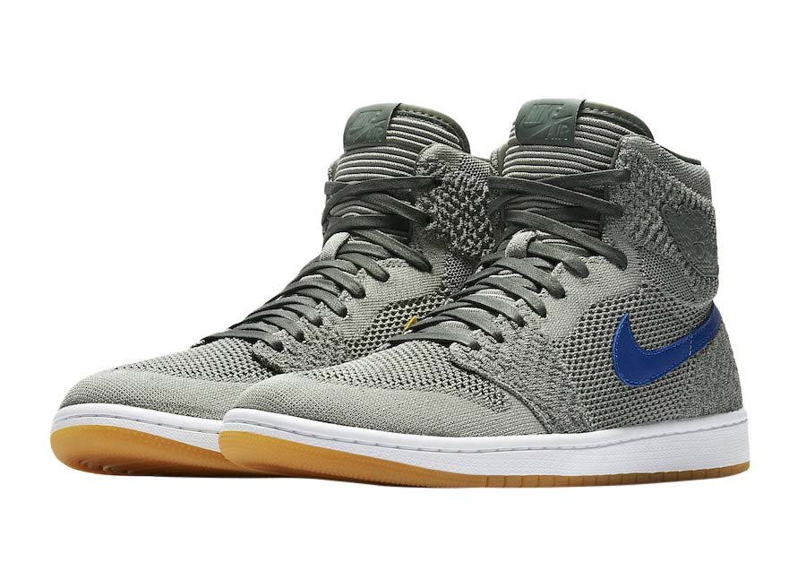 BUY Air Jordan 1 Retro High Flyknit Clay Green | Kixify Marketplace