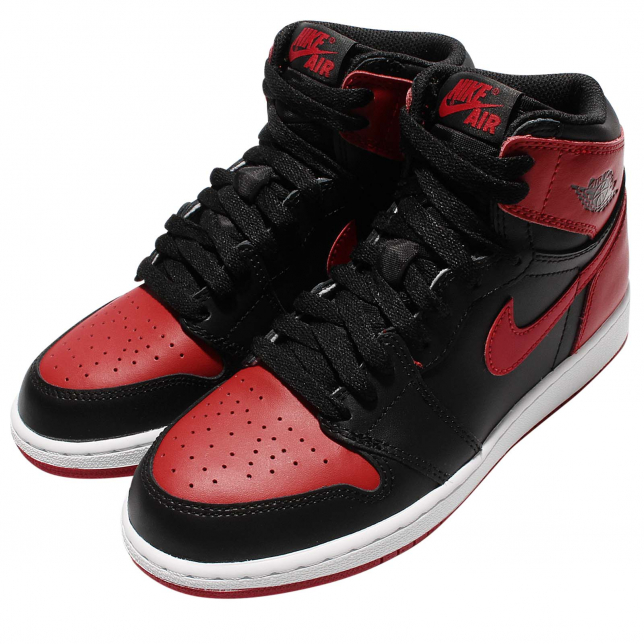 BUY Air Jordan 1 Retro High OG GS Bred 2016 | Kixify Marketplace