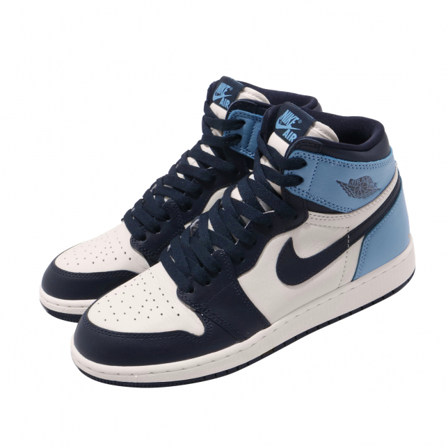 jordan 1 retro high obsidian size 5.5