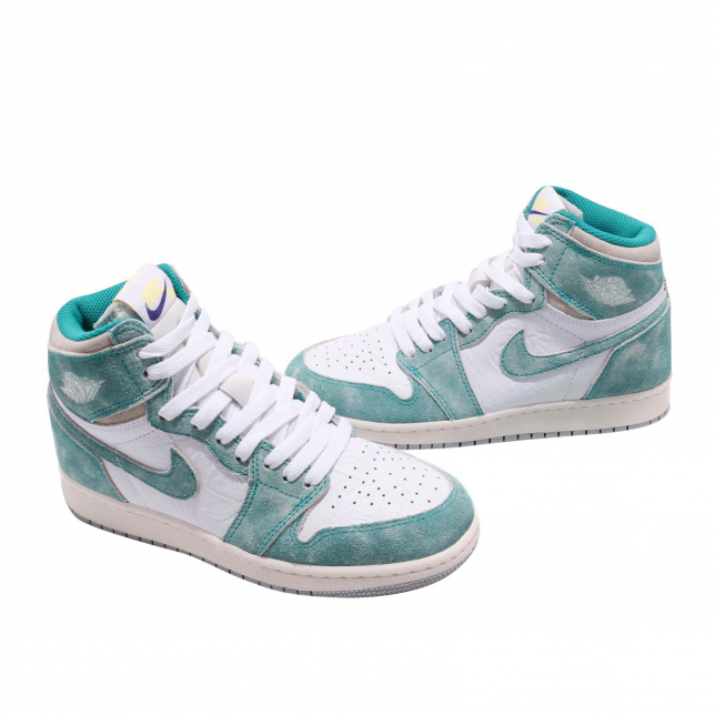 Air Jordan 1 Retro High OG GS Turbo Green 575441311