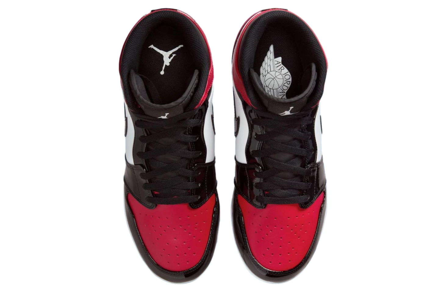 Air Jordan 1 White / Fire Red / Tech Grey