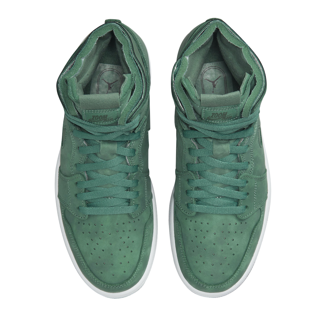 Nike Air Force I Jordan 1 Retro High Emerald Green Navy Blue White