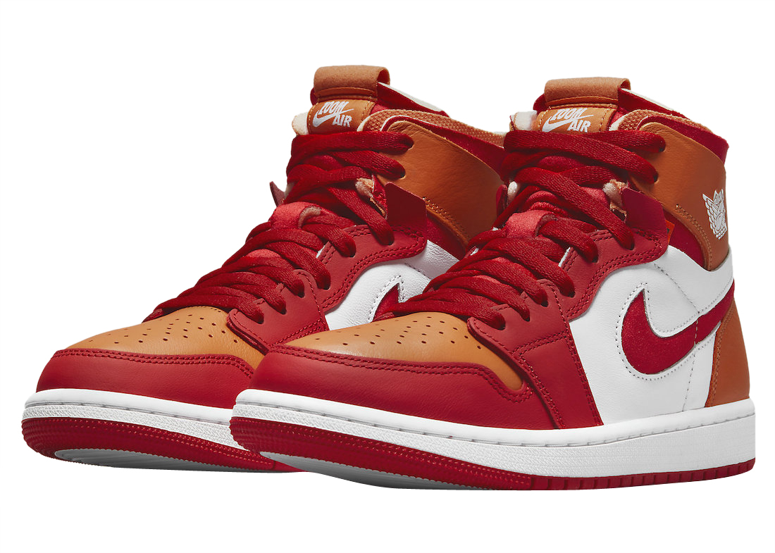 Air Jordan 1 Zoom Comfort Fire Red Hot Curry CT0979-603