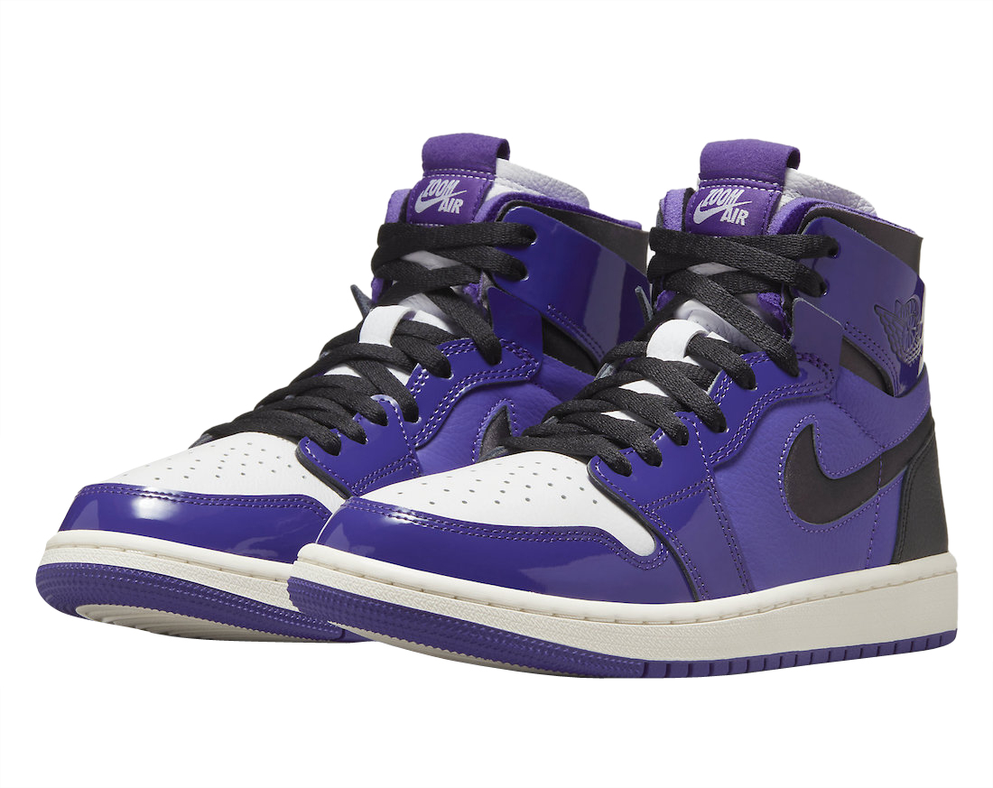 Air Jordan 1 Zoom Comfort Purple Patent CT0979-505