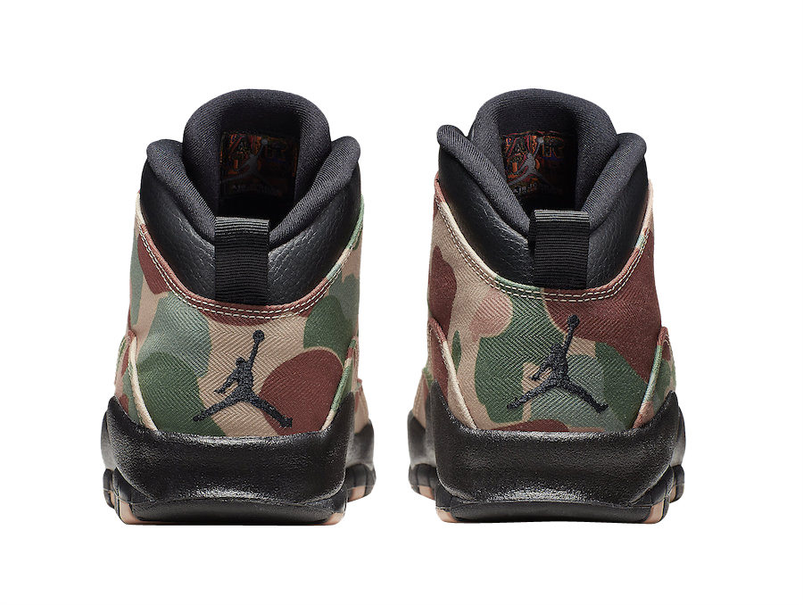 Air Jordan 10 Desert Camo - Sep 2019 - 310805-200