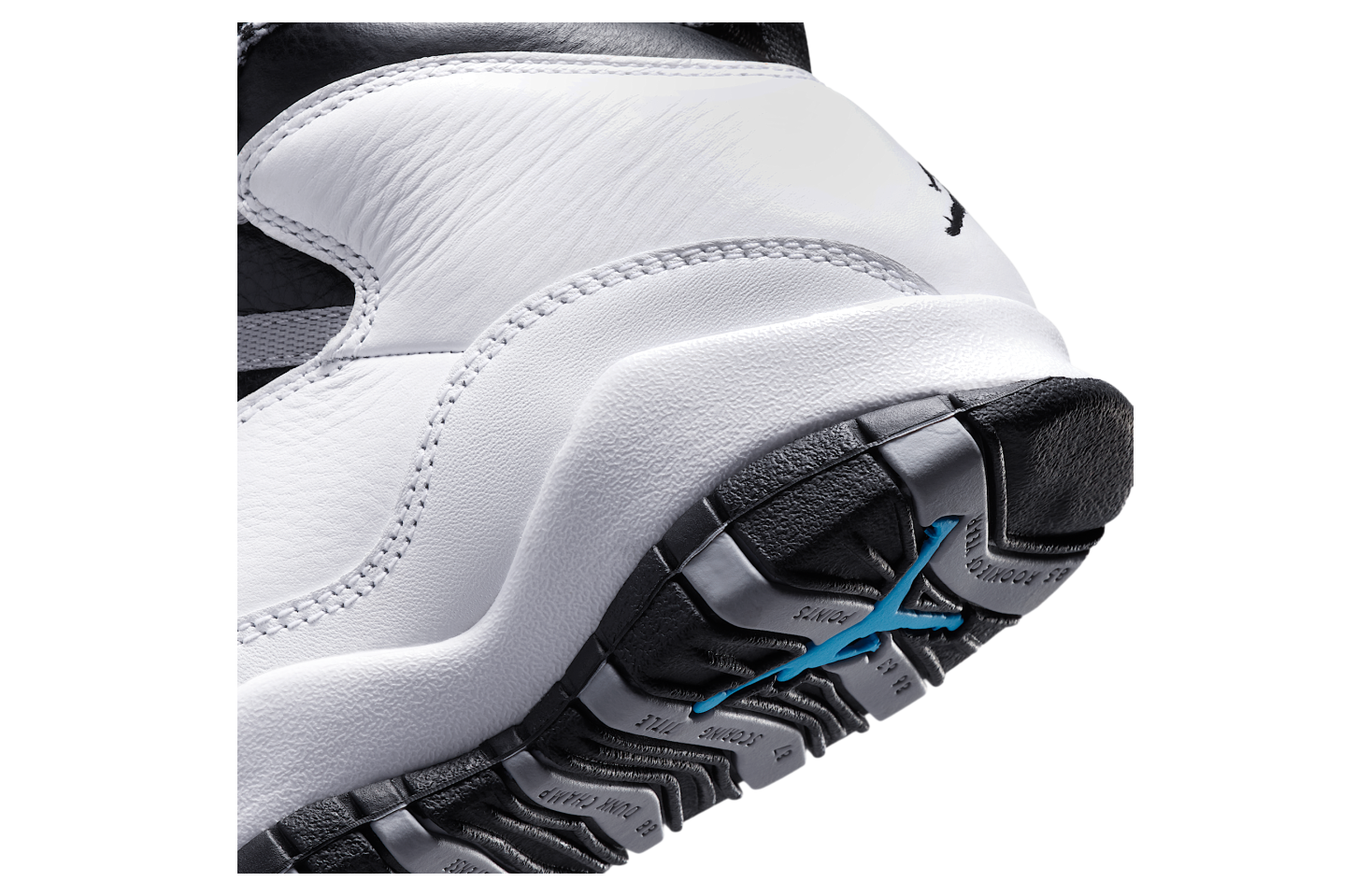 Air Jordan 10 Gs White / Light Steel Grey