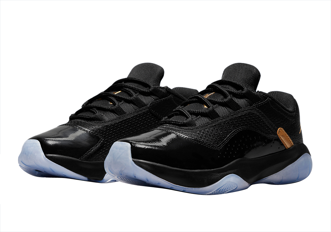 Air Jordan 11 CMFT Low GS Black Gold CZ0907-007