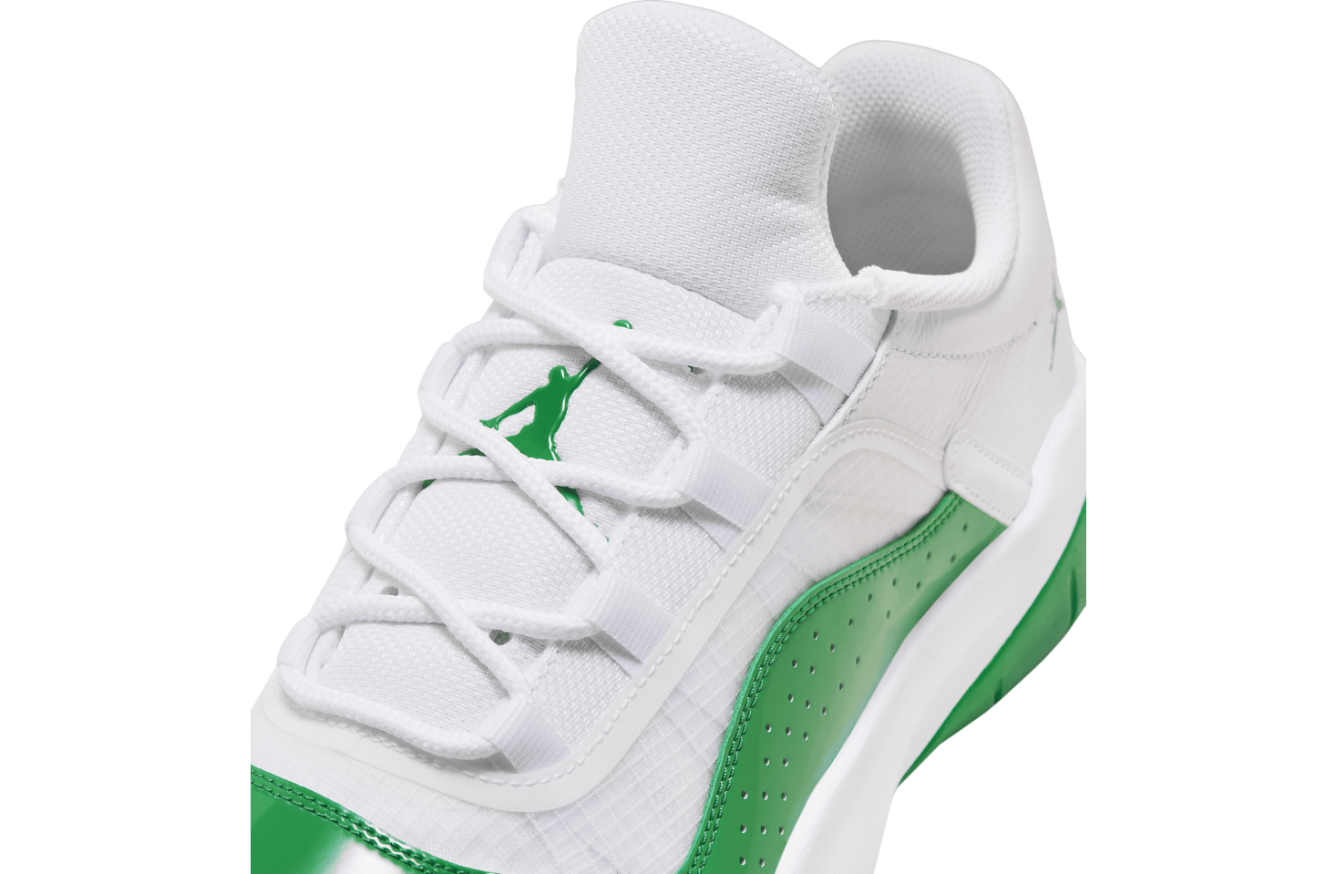 Air Jordan 11 CMFT Low WMNS White / Lucky Green